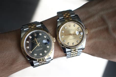 rolex datejust 36 vs 41 mm|rolex 36mm vs 41mm.